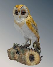 Royal Crown Derby Porcelain Owl