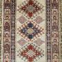 Small Kazak Hand Woven Woollen Carpet