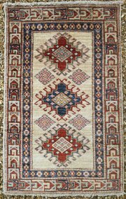 small kazak hand woven woollen carpet Small Kazak Hand Woven Woollen Carpet