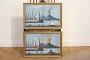 Gouache Paintings 19th Century Pair
