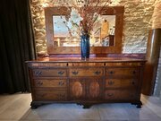 Large Oak Lancashire Dresser Base, C1800