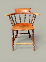 Windsor Captain’s Chair In Alder, C1900