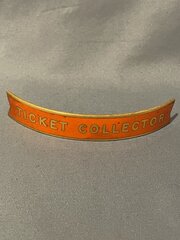 BR(NER) Fishtail Cap Badge Ticket Collector