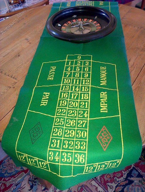 Roulette felt layout uk