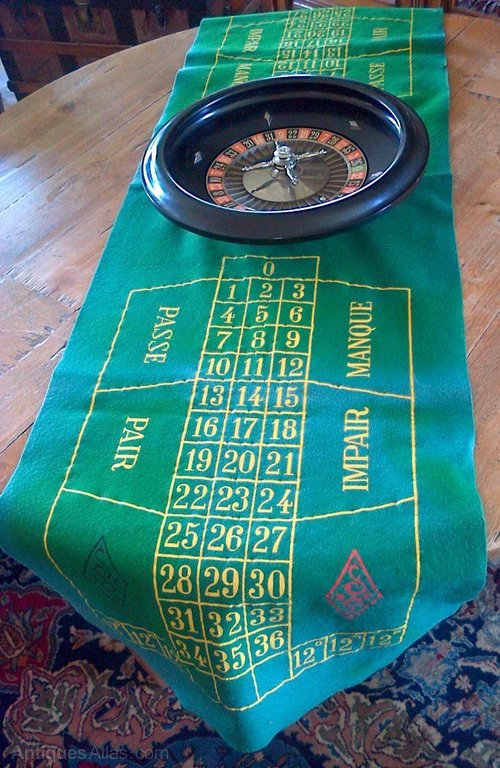 Roulette felt layout uk
