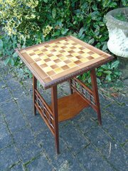 Shapland & Petter Arts & Crafts Tiled Top Table