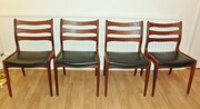 Set Of 4 - Robert Heritage Dining Chairs 