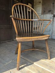 18th Century West Country Chair In Elm And Ash