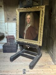 An 18th C Portrait  Circle Of Joseph Highmore 