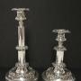 A Pair Of Silver Telescopic Candlesticks 1816 