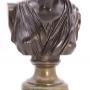 Bronze bust, Diana The Huntress, French C1860
