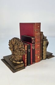 Pair Of Wheat Sheaf Bookends Circa 1820 English   