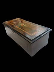 19th Century Swiss Music Box Playing Six Airs