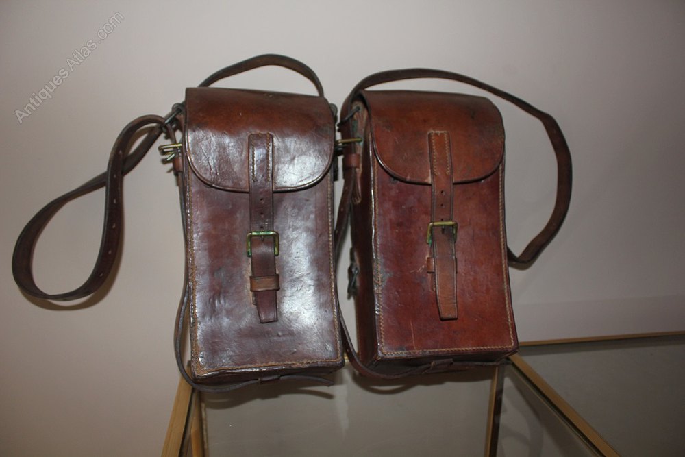 Antiques Atlas 2 Military Saddle Bags