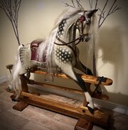 FH AYRES Extra Carved Rocking Horse LARGE