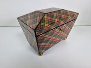 Vintage Buchanan Tartan Ware Tea Caddy