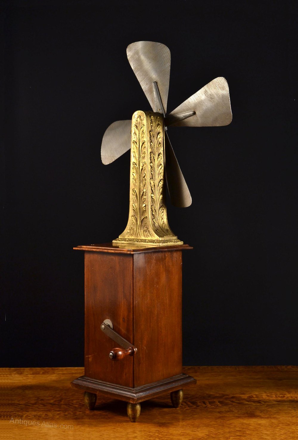 Antiques Atlas Zephyr Clockwork Fan