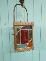  19th Century Oil Lantern Converted To Electric