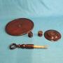 mahogany lazy Susan