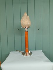 Art Deco Empire Torch Lamp
