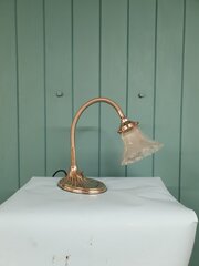 Art Deco Table Lamp With Shell Shaped Base