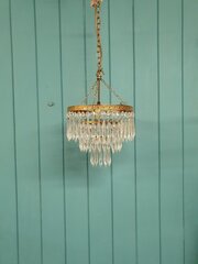 Early 20th Century Three Tear Spike Chandelier 10"