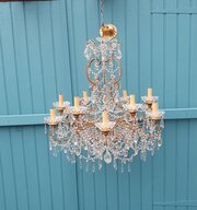 Large12 Arm Impressive Chandelier 34&quot;
