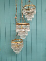 Three 20th Century Spike Chandeliers