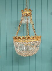  Large Bag Chandelier With Super Quality Chain 17"