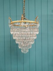 Large Spike Chandelier Antique 13"