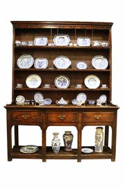 A Fine 18th-Century Oak Pot-Board Welsh Dresser, R