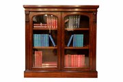 A Fine Regency Mahogany Glazed Bookcase circa 181