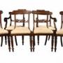 A Good Set of Six Mahogany Dining Chairs in the Ma