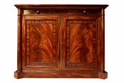 A Good William IV Flame Mahogany Chiffonier