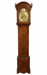 An 8-Day Walnut Longcase Clock By Edward Upjohn, E