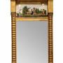 Early 19th Century Giltwood Mirror with verre églo