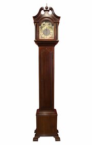 Edwardian Mahogany Grandmother Clock, 8-Day Moveme