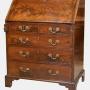 George II Cuban Mahogany Bureau