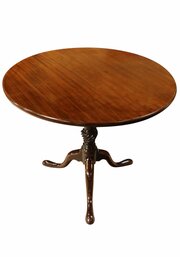 George II Mahogany Snap-Top Occasional Table 