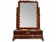 George II Mahogany Toilet Mirror With Three Drawer