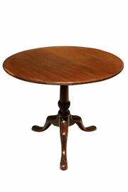 George IV Mahogany Tilt-Top Occasional Table