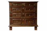 Late 17th Century Charles II Oak Chest Of Drawers