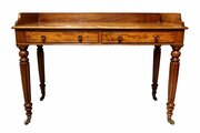 Mahogany Library Writing Table/Side Table, Circa 1
