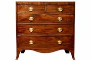 Regency Mahogany Chest Of Drawers, Circa 1820