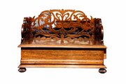 regency rosewood bookdesk stand Regency Rosewood BookDesk Stand