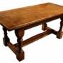 Solid Oak Refectory Dining Table