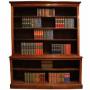 Victorian Double Open Bookcase