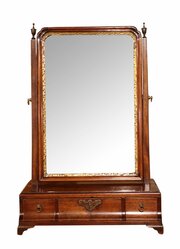 Victorian Mahogany Dressing Table Mirror 