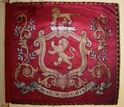 Victorian Painted Silk Barge Pennant – Talbot Coat