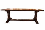 Vintage Oak Refectory Dining Table – Removable Top